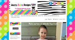 Desktop Screenshot of jazzyzebra.com